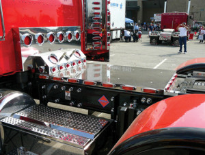 Deck Plate with custom edge lighting